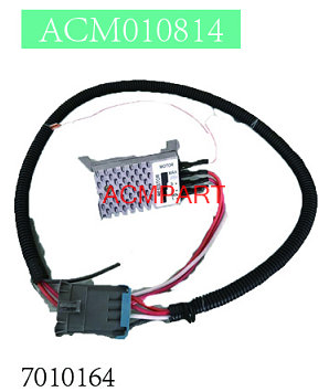 7010164 blower speed resistor with wire harness for bobcat skidsteer