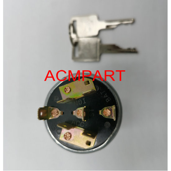 D134737 282775A1 Ignition Switch With 2 Keys for Case Dozer Tractor