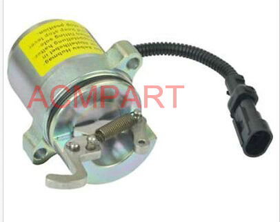 6686715-WS stop solenoid for bobcat skid steer with connector